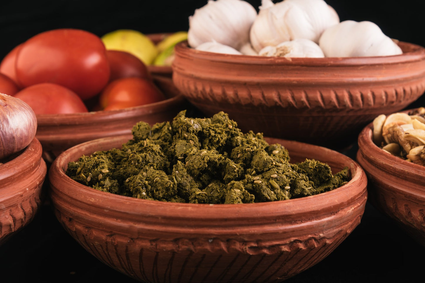Organic Fermented Sesame Tea Paste (Non Spicy)
