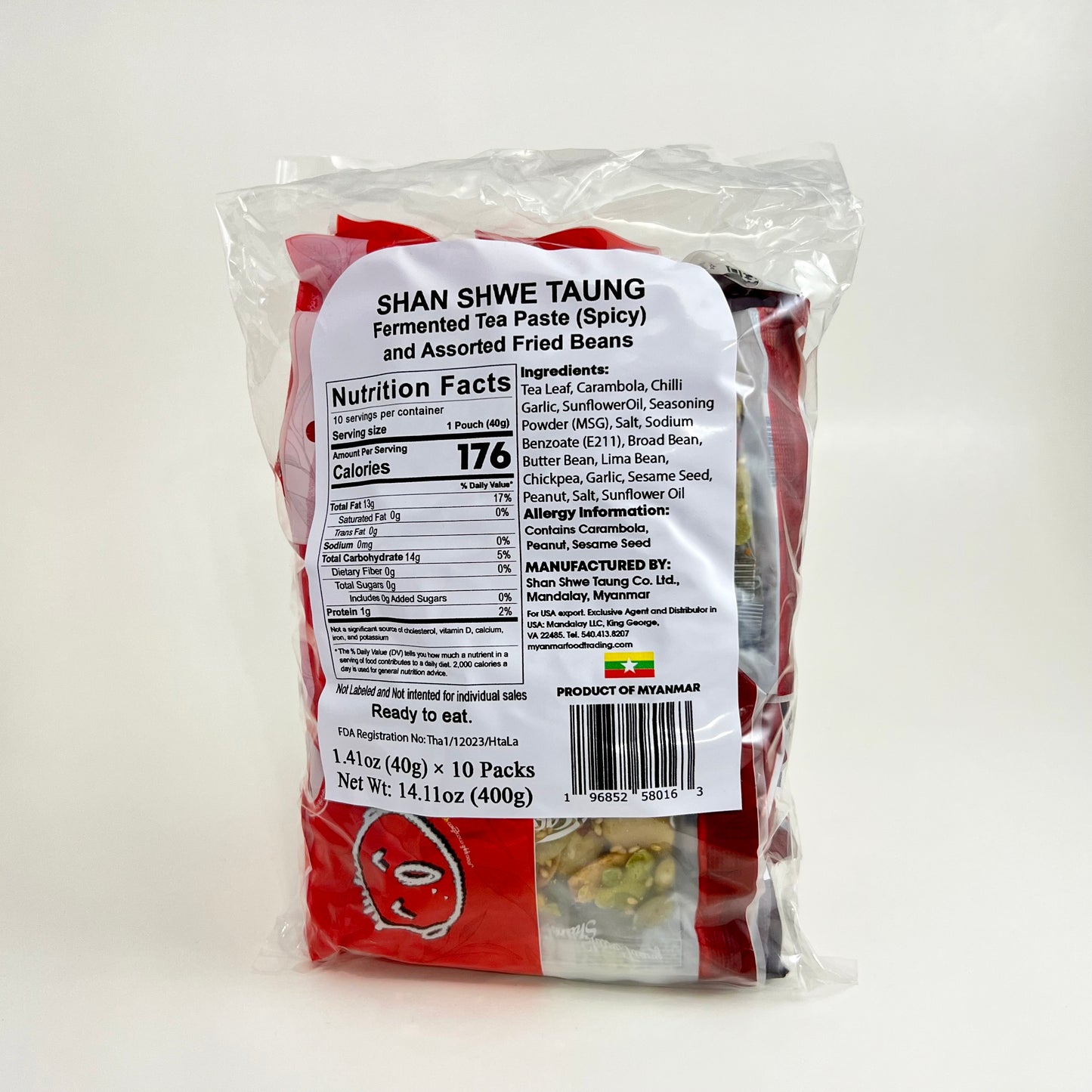 Tea Leaf Salad Kit (Spicy)