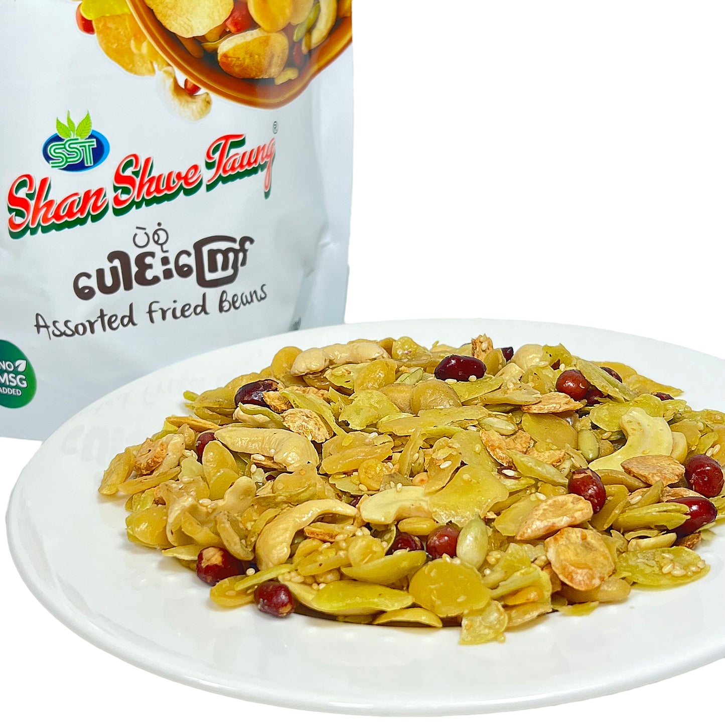 Assorted Fried Beans (Crunchy Mix) with Cashew Nut